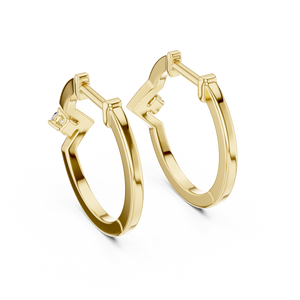KM0100 Yellow Gold View 3
