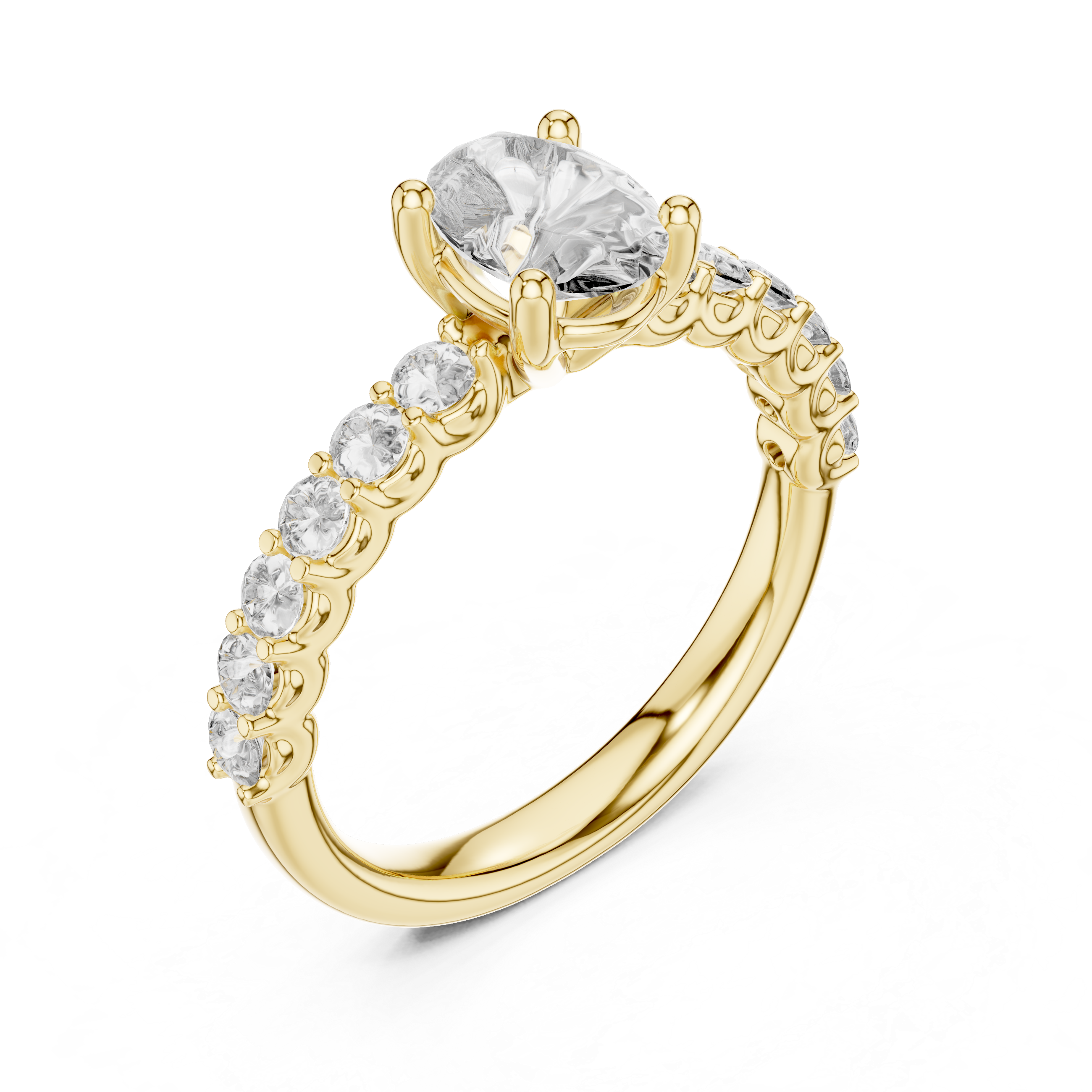Arlisse Halo Diamond Ring