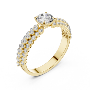 KM0061 Yellow Gold View 2