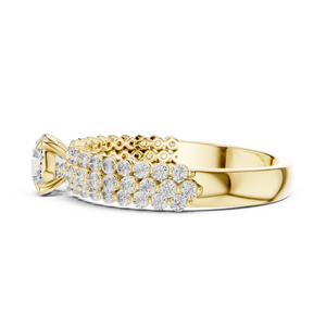 KM0061 Yellow Gold View 3