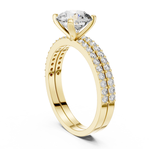 KM0062 Yellow Gold View 1