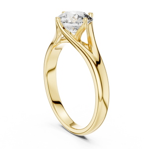 KM0021 Yellow Gold View 1