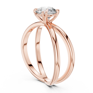 KM0020 Rose Gold View 1