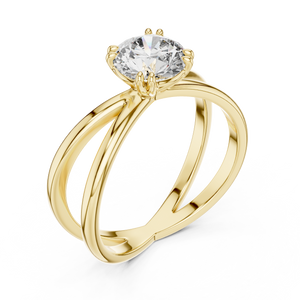 KM0020 Yellow Gold View 2