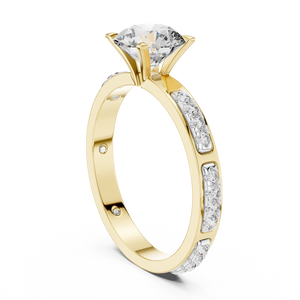 KM0029 Yellow Gold View 1
