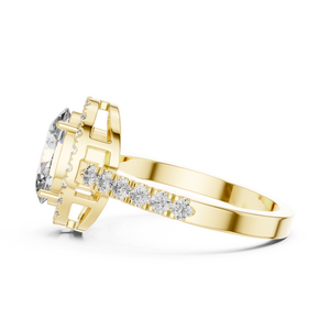 KM0027 Yellow Gold View 3