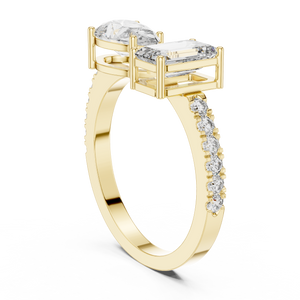 KM0026 Yellow Gold View 1
