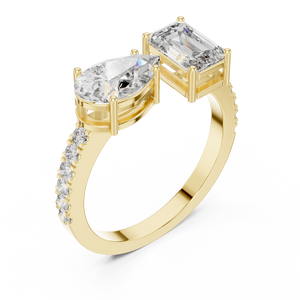 KM0026 Yellow Gold View 2