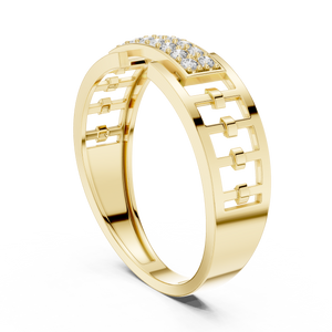 KM0203 Yellow Gold View 1