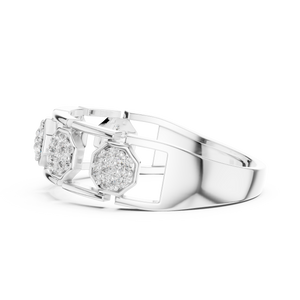 KM0208 White Gold View 3