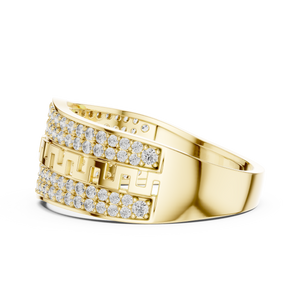 KM0209 Yellow Gold View 3