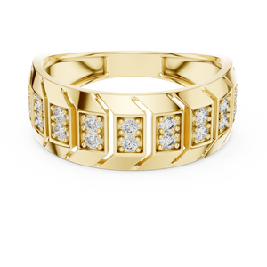 KM0210 Yellow Gold View 4