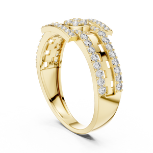 KM0211 Yellow Gold View 1