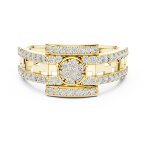 KM0211 Yellow Gold View 4