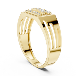 KM0212 Yellow Gold View 1
