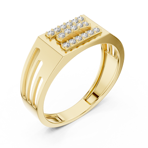 KM0212 Yellow Gold View 2