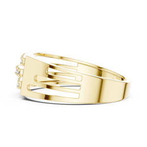 KM0212 Yellow Gold View 3