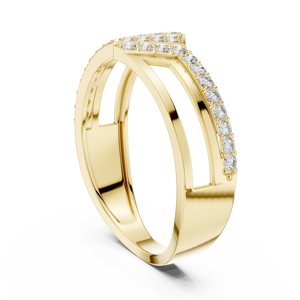 KM0214 Yellow Gold View 1