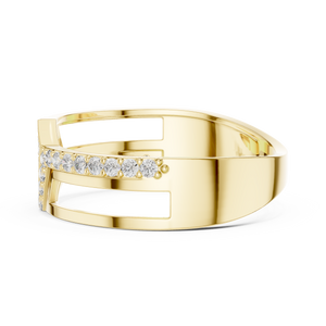 KM0214 Yellow Gold View 3