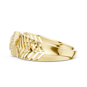 KM0216 Yellow Gold View 3