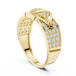 KM0217 Yellow Gold View 1