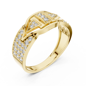 KM0217 Yellow Gold View 2