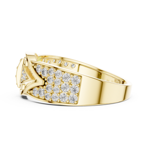 KM0217 Yellow Gold View 3