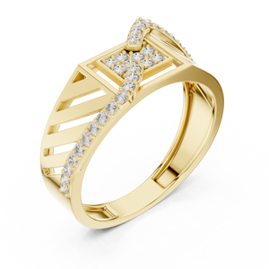 KM0218 Yellow Gold View 2