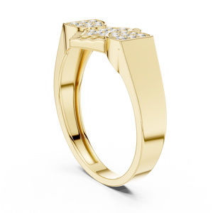 KM0196 Yellow Gold View 1