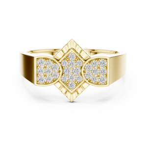 KM0196 Yellow Gold View 4
