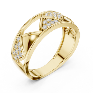 KM0200 Yellow Gold View 2