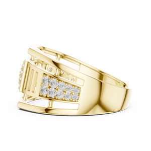 KM0201 Yellow Gold View 3