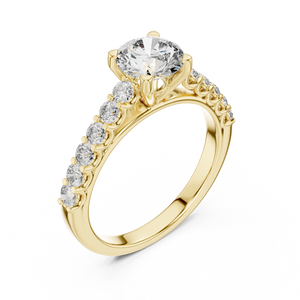 KM0034 Yellow Gold View 2