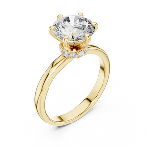 KM0033 Yellow Gold View 2