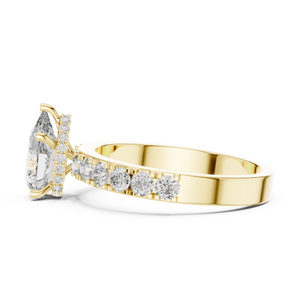 KM0031 Yellow Gold View 3