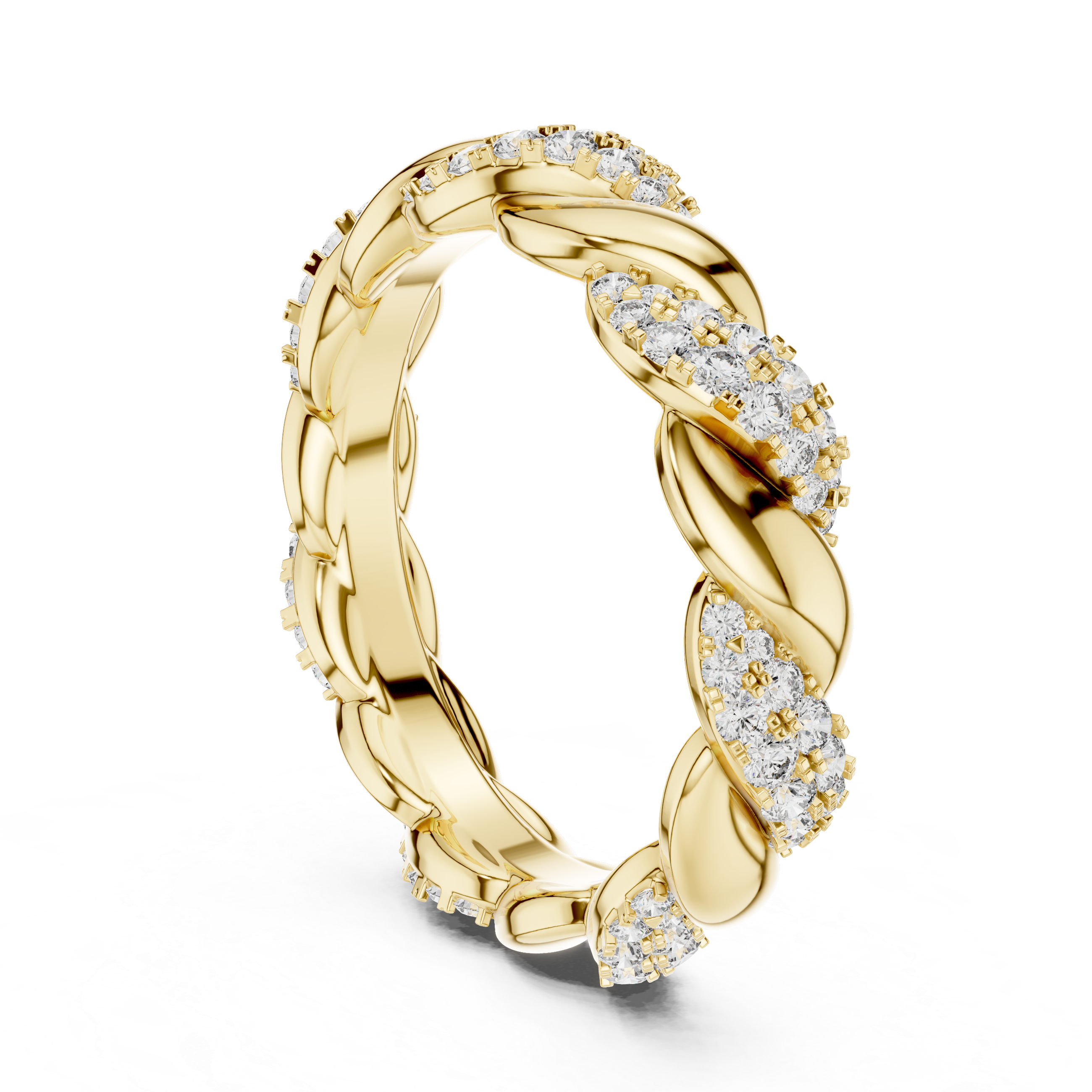 Zenvira Halo Diamond Ring