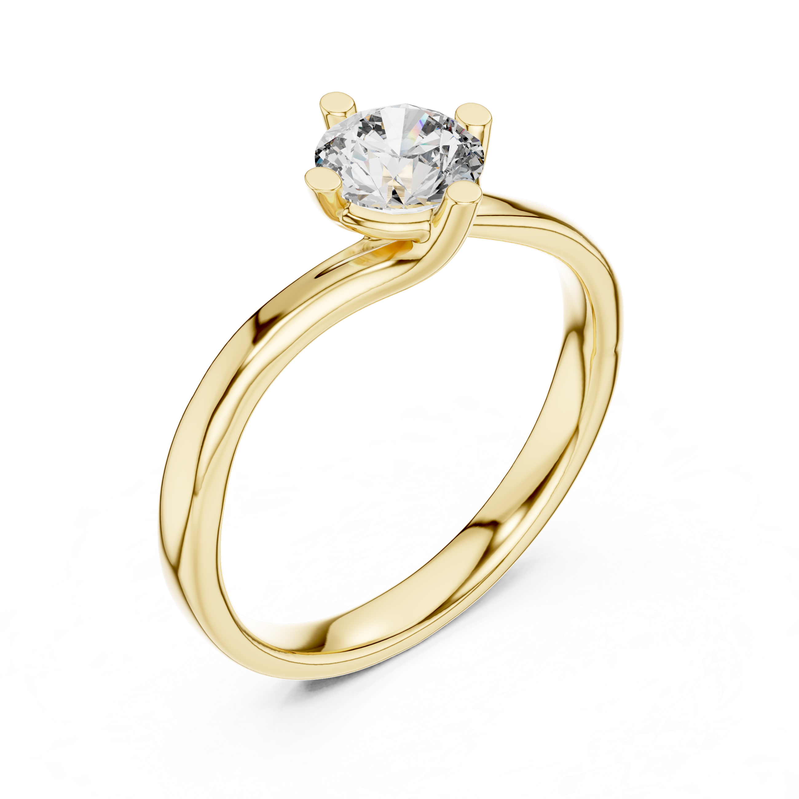 Lioren Crown Diamond Ring