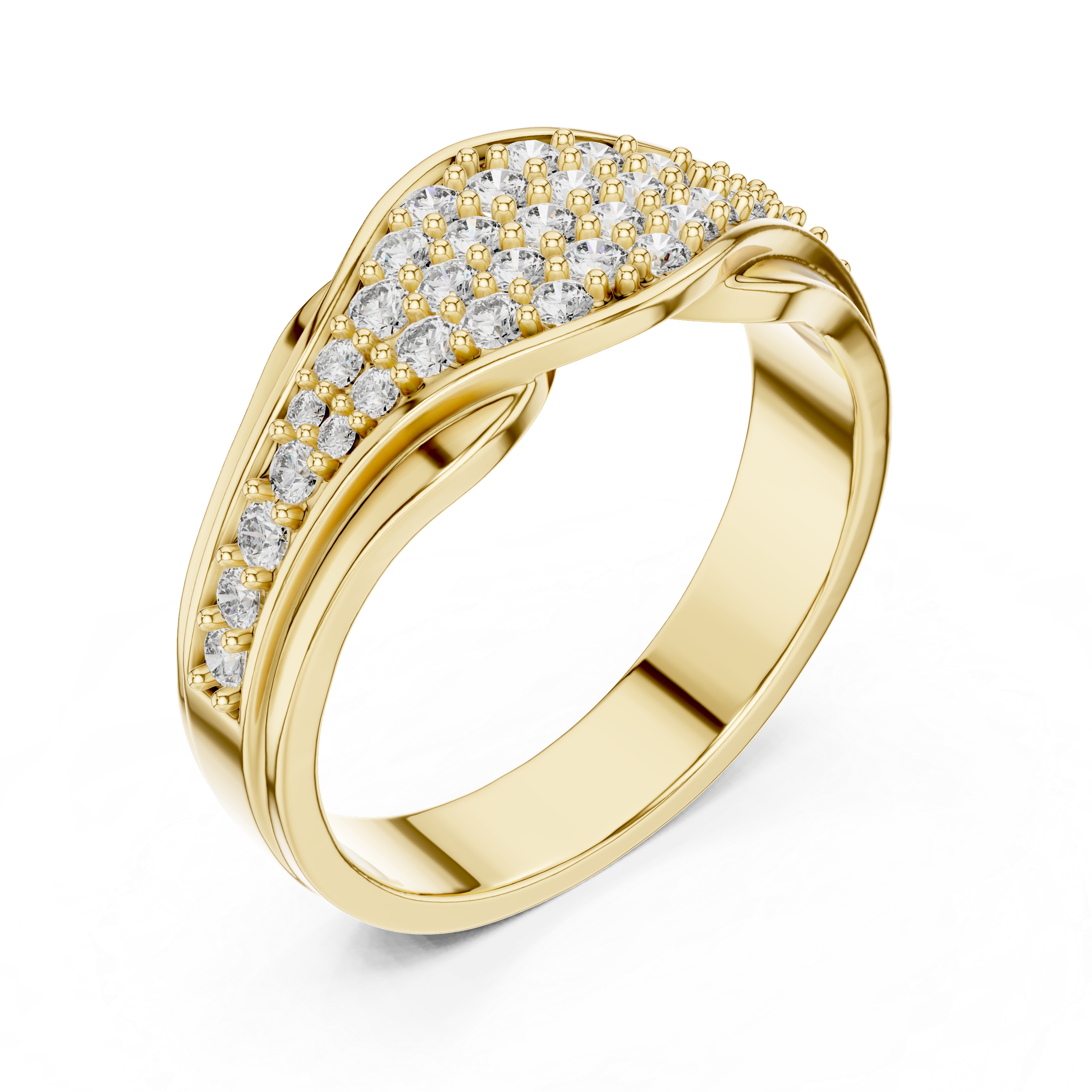 Marzelle Crown Diamond Ring