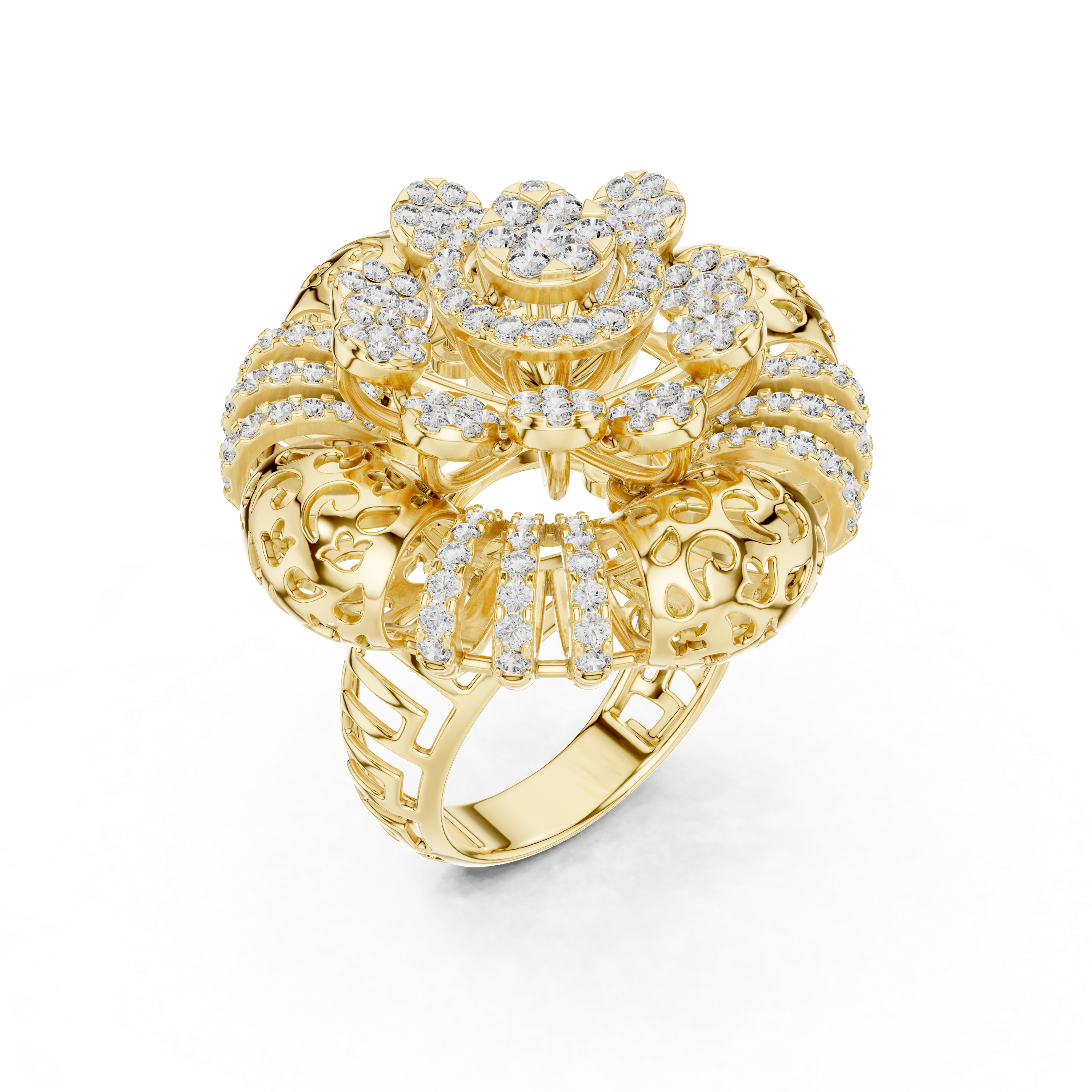 Lorvienne Oval Diamond Ring