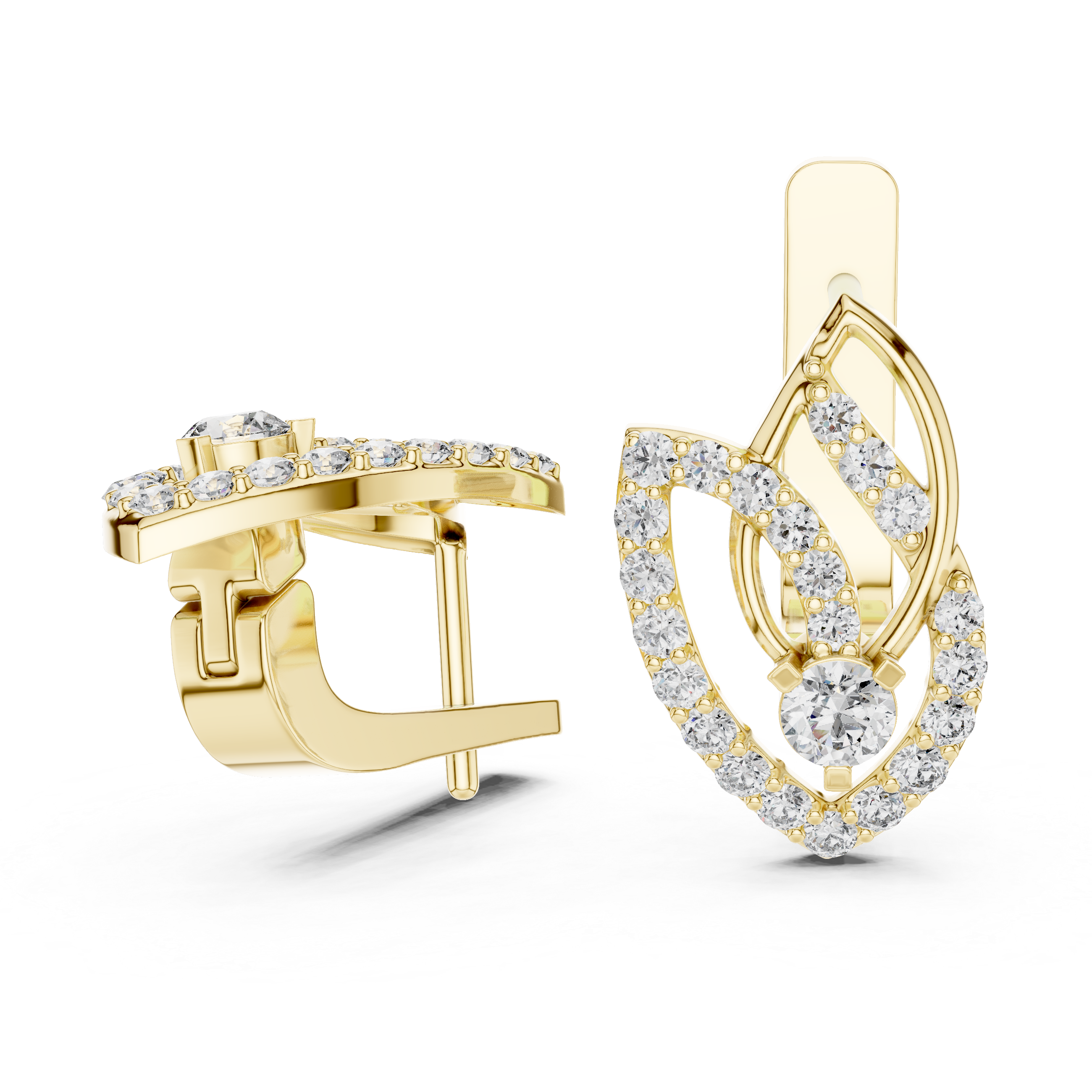 KM0080 Yellow Gold View 1