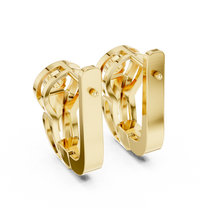 KM0082 Yellow Gold View 3