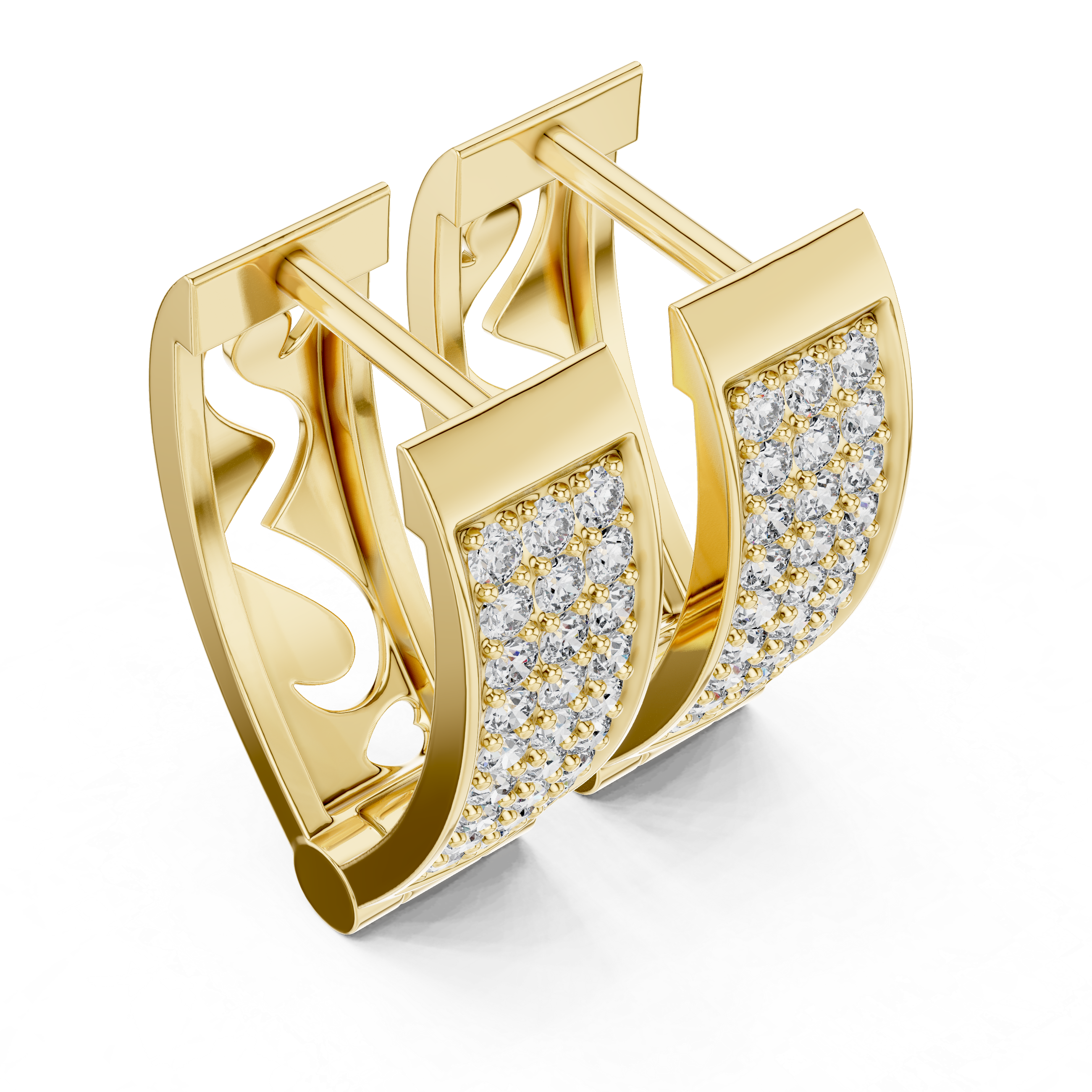 KM0083 Yellow Gold View 2