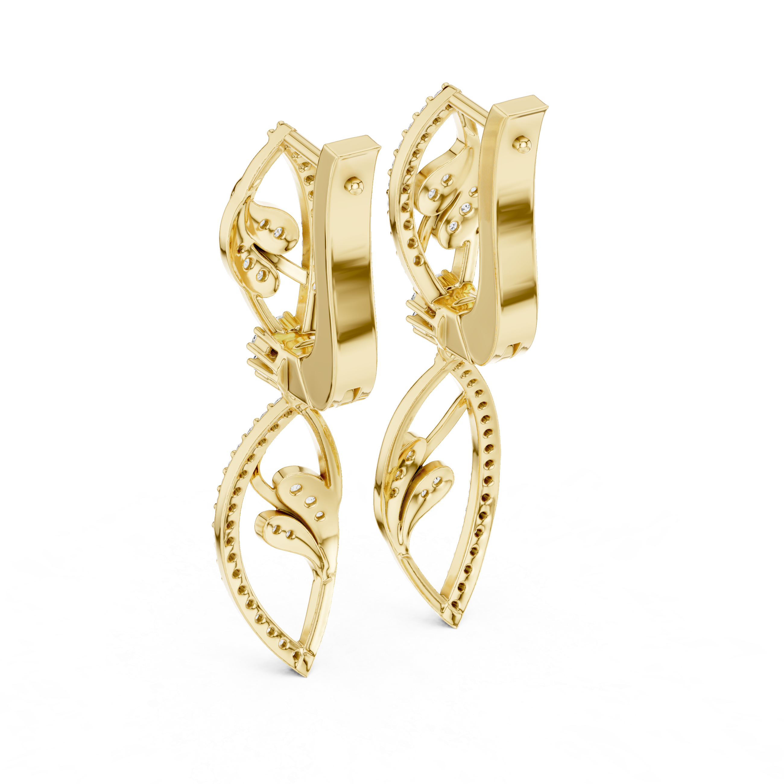 KM0084 Yellow Gold View 3