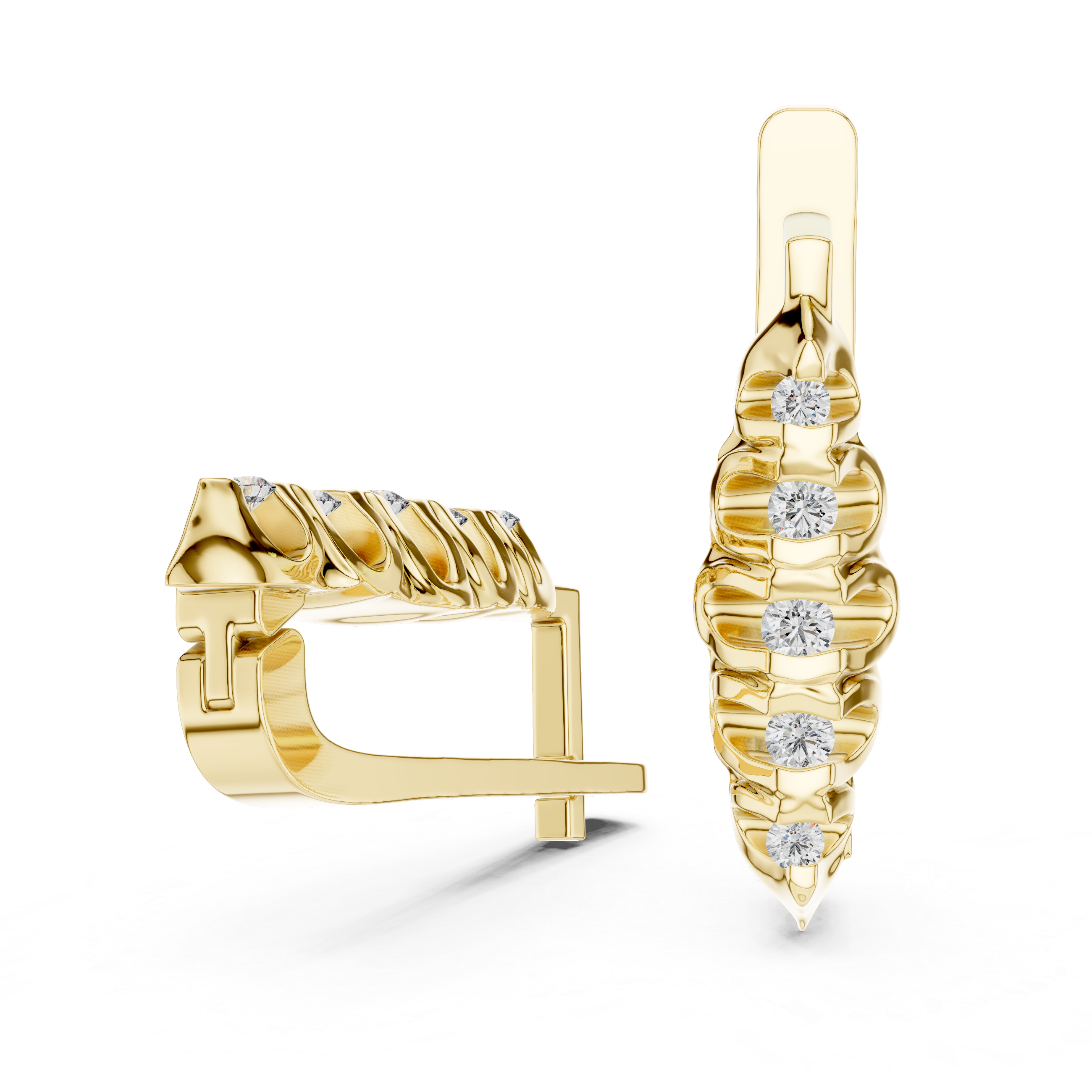 KM0085 Yellow Gold View 1
