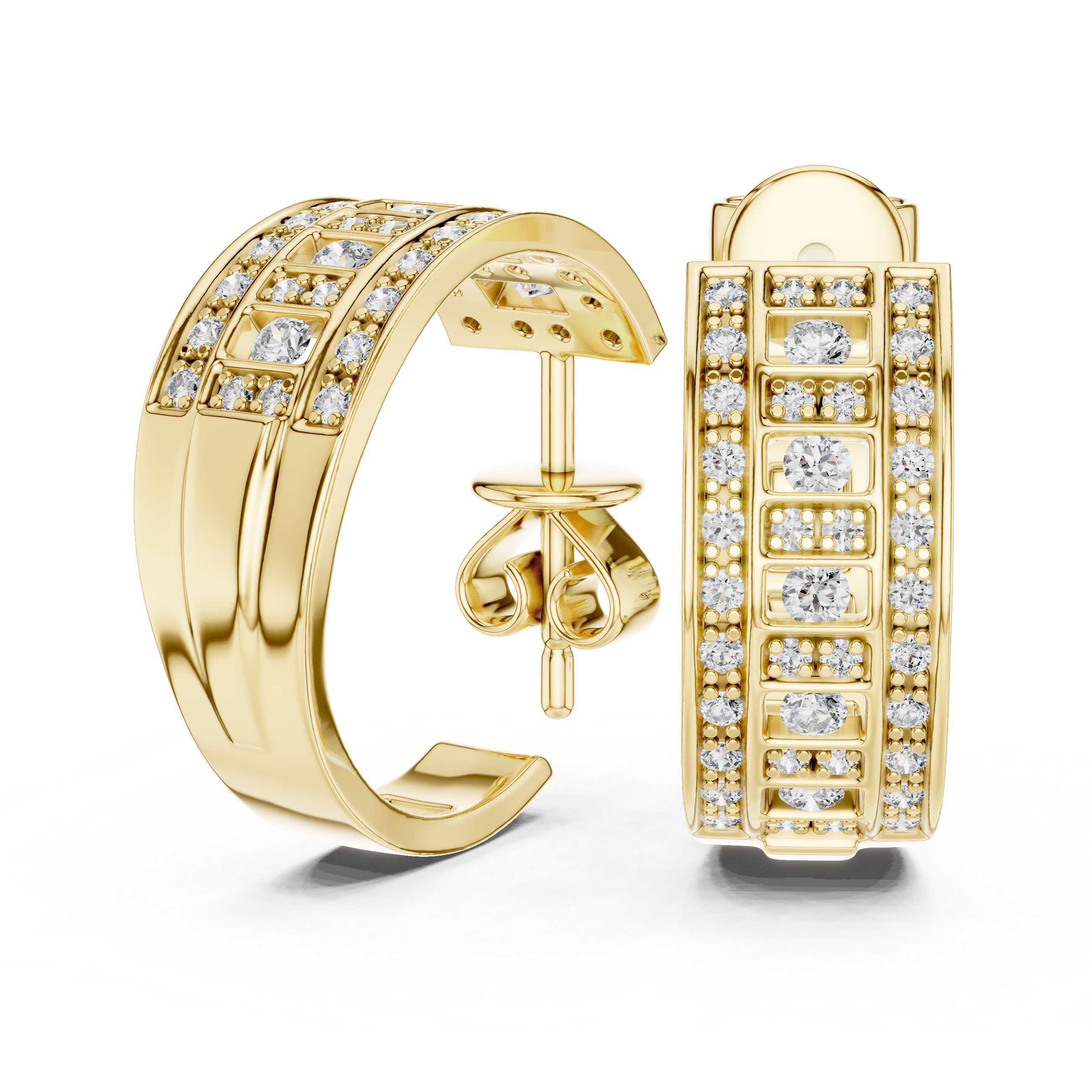 KM0075 Yellow Gold View 1