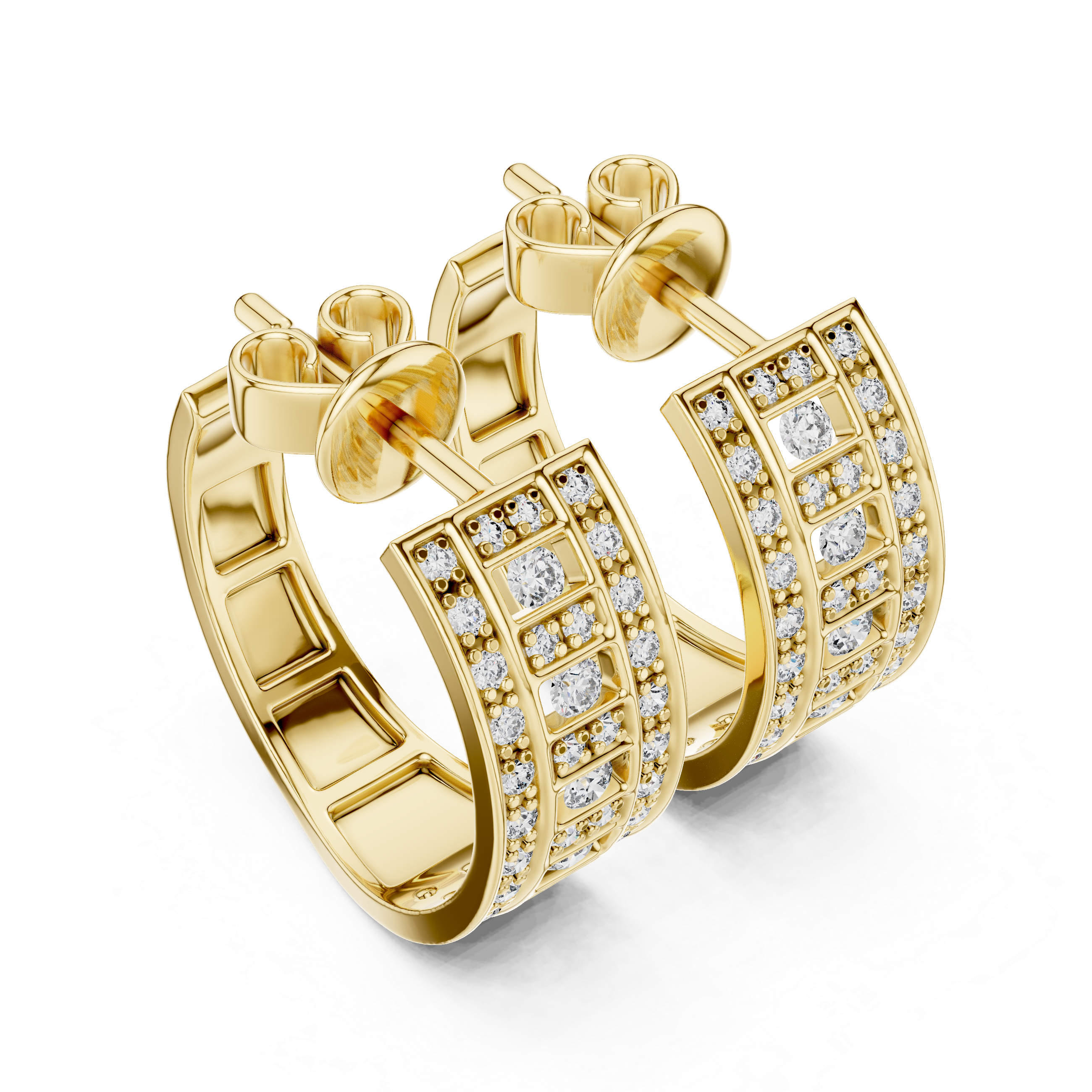 KM0075 Yellow Gold View 2