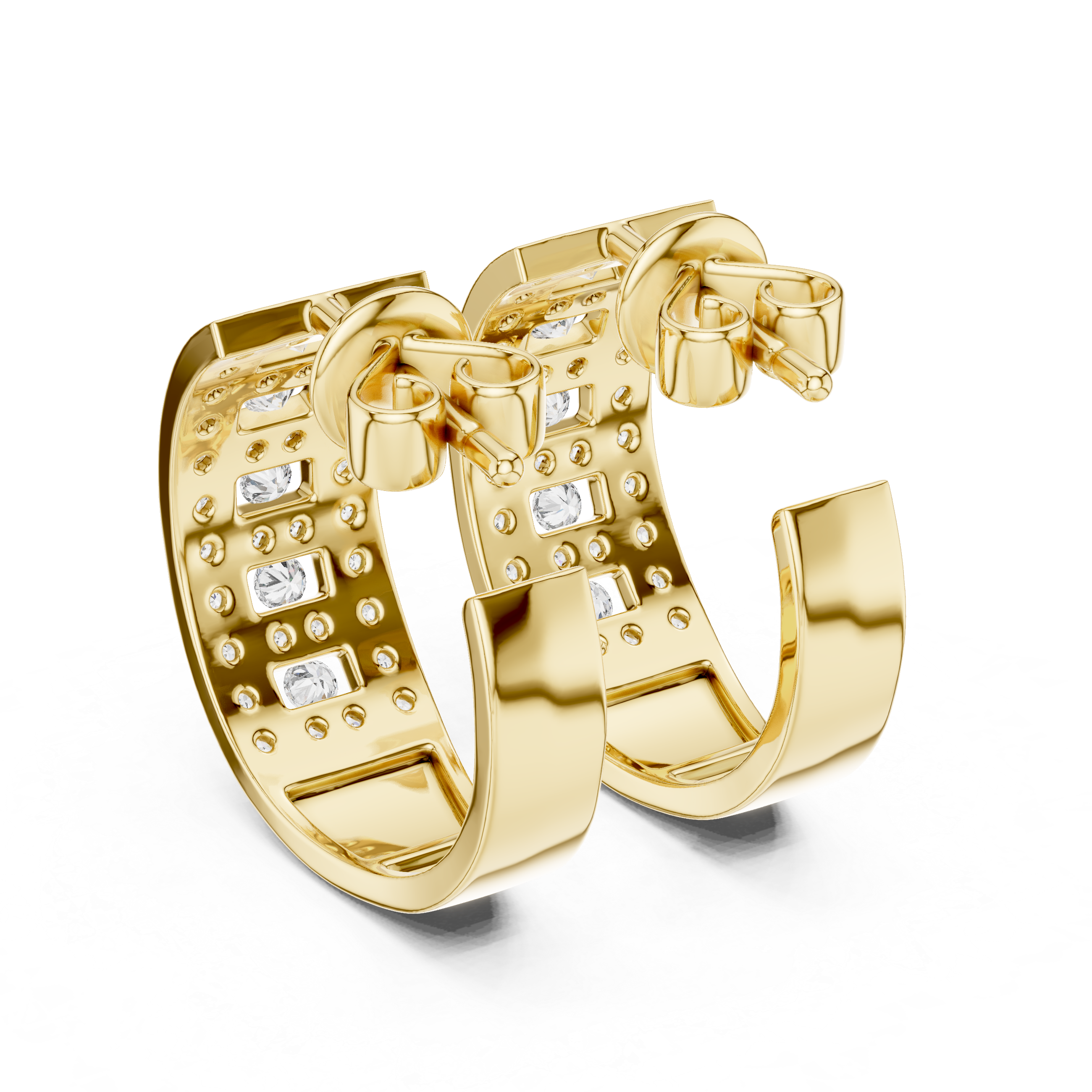 KM0075 Yellow Gold View 3