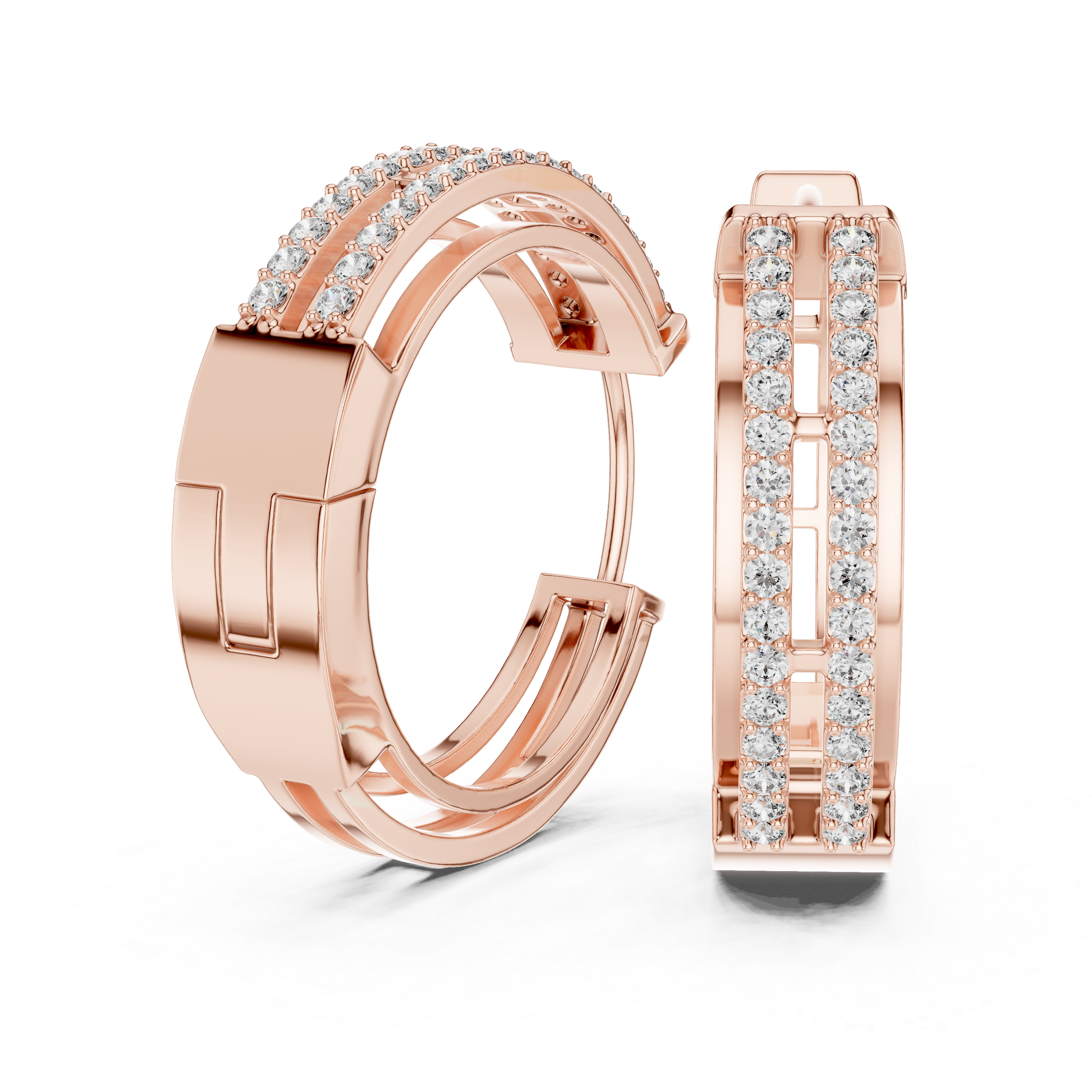 KM0087 Rose Gold View 1