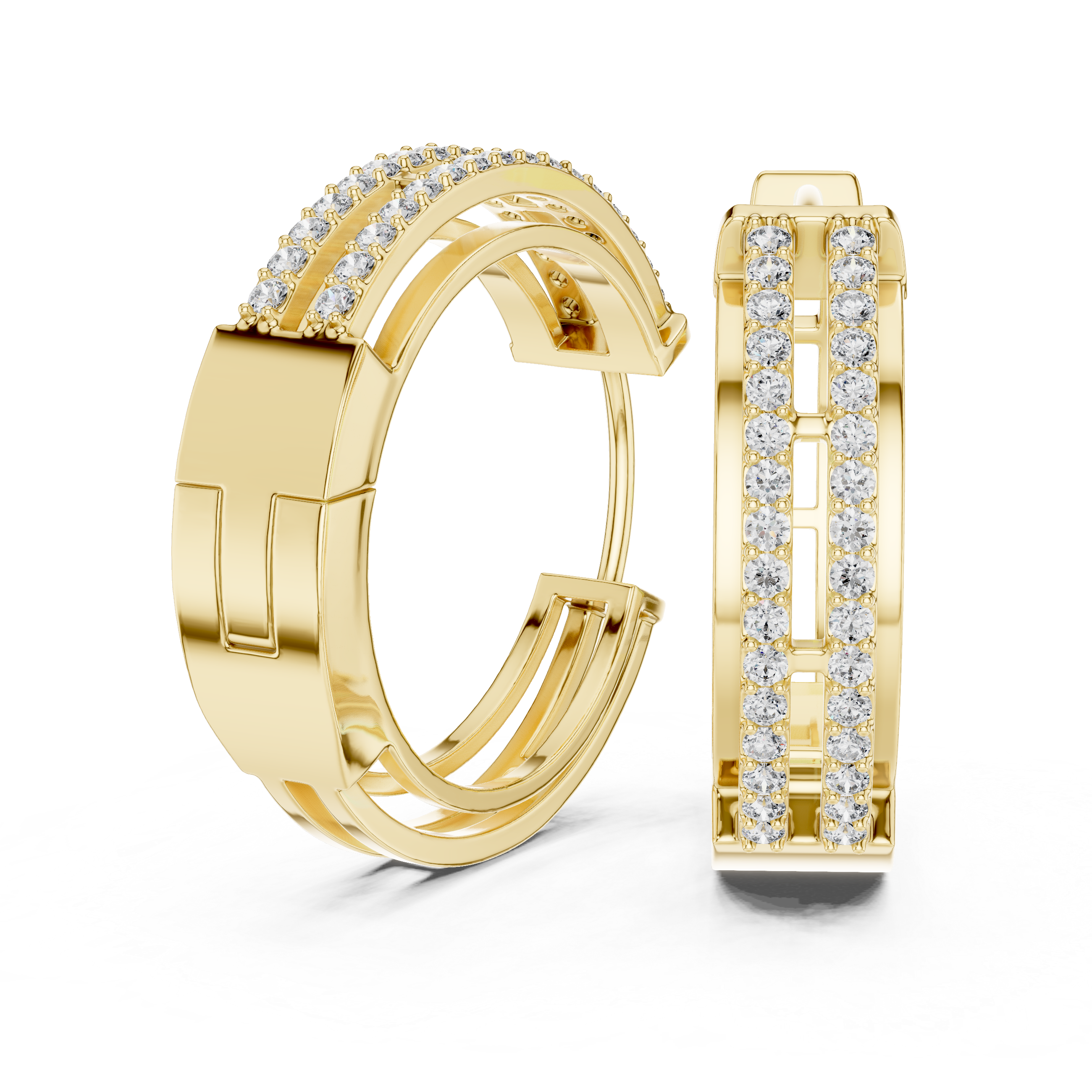 KM0087 Yellow Gold View 1