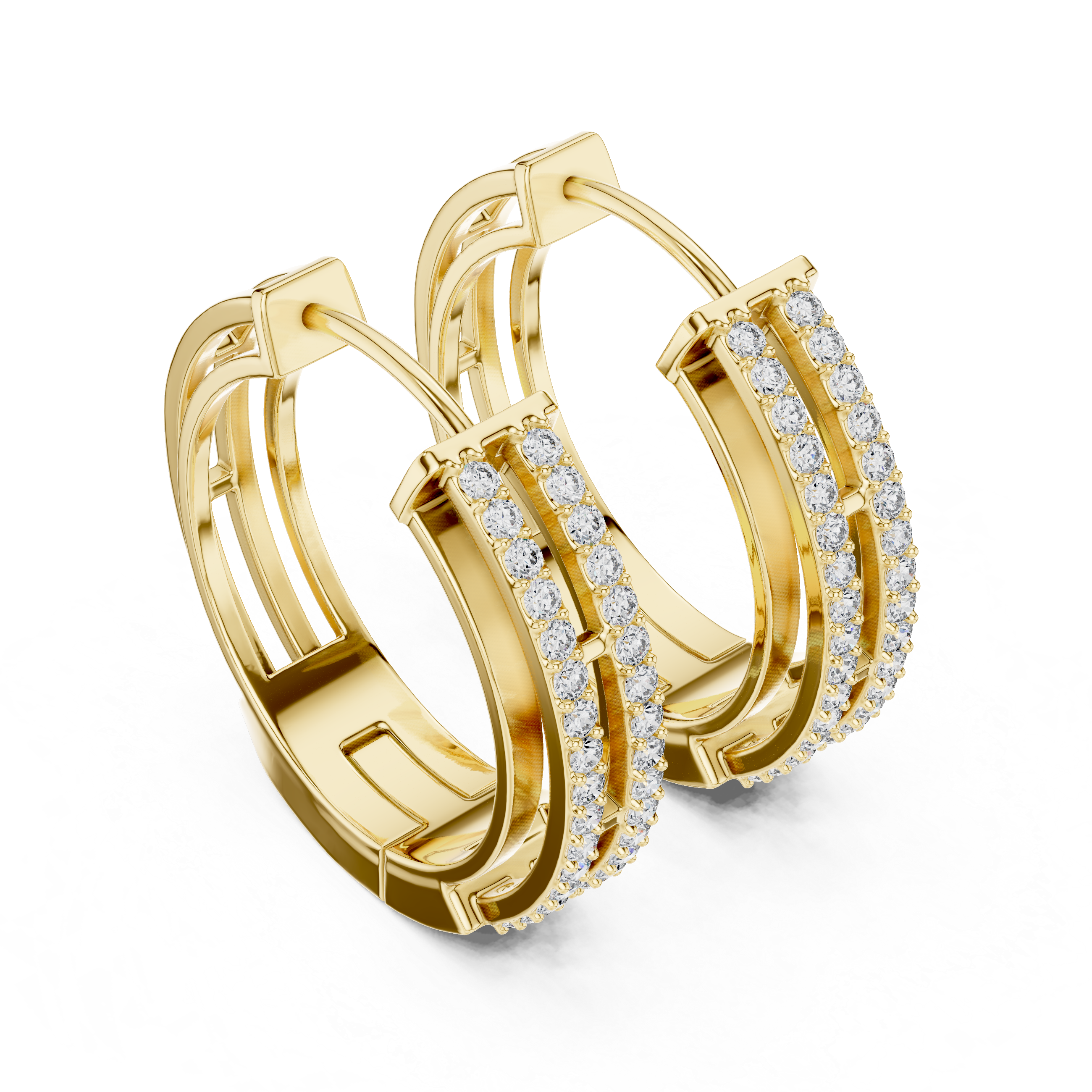 KM0087 Yellow Gold View 2